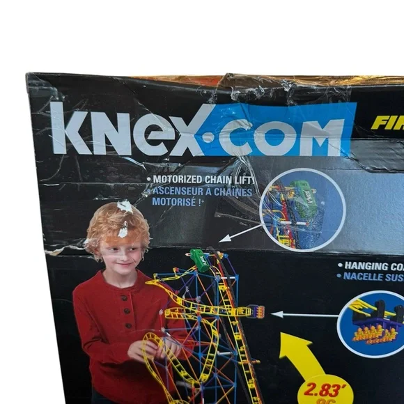K’Nex Firestorm Freefall Coaster Building Set New - Picture 8 of 11